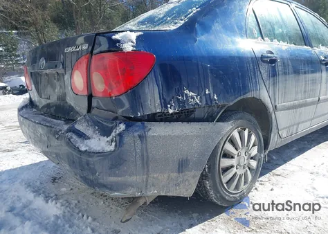 2008 Toyota Corolla Ce из США, поврежденный, VIN 2T1BR32E38C874269